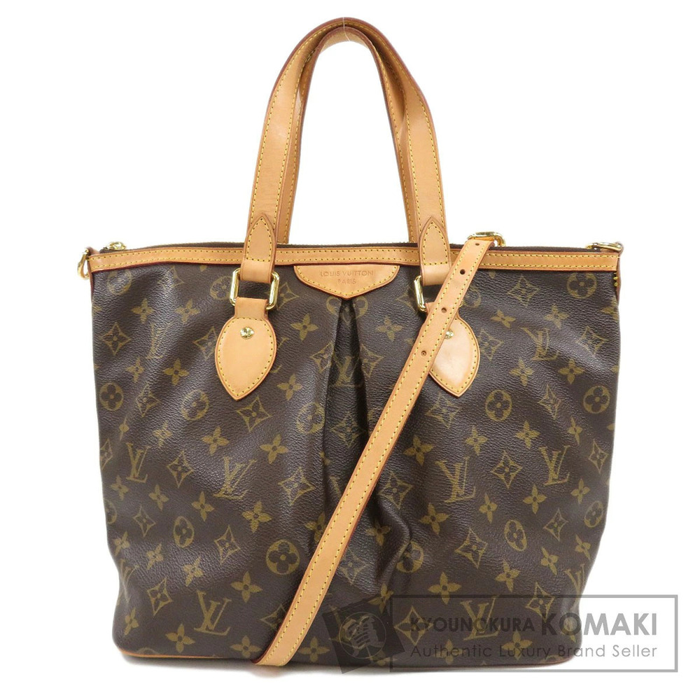 Louis Vuitton Palermo Monogram Handbag Canvas